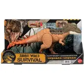 Mattel Jurassic World Gorgosaurus Dinosaurier-Actionfigur fast 38 cm mit Drehschwanz