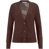 Peter Hahn Strickjacke braun