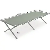 Pinguin Faltbares Reisebett Pinguinbett Campingliege, blau, Maße 210 x 80 x 49 cm