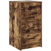 vidaXL Sideboard Räuchereiche 40 x 41 x 75 cm Holzwerkstoff