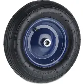 Dripio Kruiwagenrad 4.80/4.00-8, Luftreifen, Stahlfelge, 39 cm Ø, 120 kg