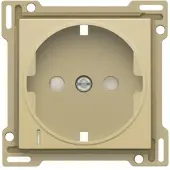 Züblin 221-66908 Abdeckung für Wandsteckdose mit Schutzkontakt, integriertem erhöhten B 22166908