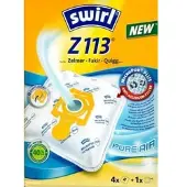 Swirl Staubsaugerbeutel Z113 MicroPor Plus für Zelmer, Fakir und Quigg Staubsauger