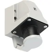 Pce 513-7d CEE-Wandgerätestecker 16A 3p 7h IP44 mit Deckel 5137d