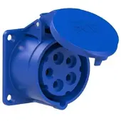 Pce 315-9 CEE-Anbausteckdose gerade (70x70mm) 16A 5p 9h IP44/IP54 3159
