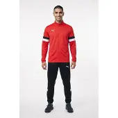 Puma Trainingsanzug "TEAMRISE TRACKSUIT" 2 zweiteiliges Set, Regular Fit, ohne Kapuze