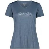 CMP T-Shirt mit weitem Ausschnitt für Damen Light