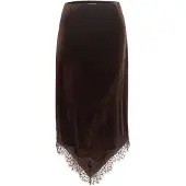 Vila Vialindra High Waist Midirock