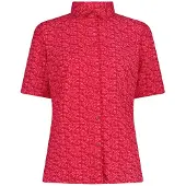 CMP Druck Stretch-Bluse mit 3/4-Ärmeln für Damen
