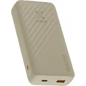 Xtorm Go2 Powerbank - 20.000mAh - 1x USB-A - 1x USB-C - Leistungsstarke Powerbank - Tragbarer Akku geeignet für iPhone und Samsung - Nachhaltige Technologie - Clay