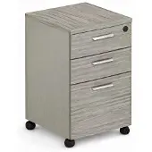 JVmoebel Grauer Kommode für Büroaufbewahrung Moderner Design Büromöbel