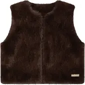 Barts Damen Winterjacke Annaliese Gilet Braun S/M