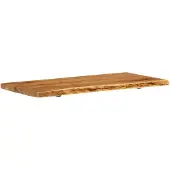 Syfax Badezimmer-Waschtischplatte Massivholz Akazie 114x52x4 cm
