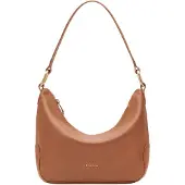 BIASIA Leder Schultertasche Umhängetasche Noveau Shoulder Bag Cuoio braun