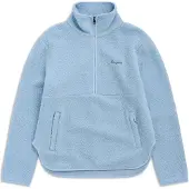 Bergans Myken Merino Pile Half Zip Women light dusty blue (24112) XL