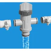 Merkloos Ersatzteil für Poolpumpe – Kolbenventil, 1,25 Zoll
