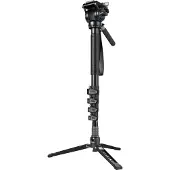 SmallRig Einbeinstativ 6624 mit Fluidkopf