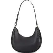 Merkloos Handtasche aus Kunstleder mit elegantem Reißverschluss