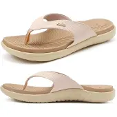 Merkloos Damenslipper mit orthopädischen Yoga-Matten-Sohlen und Fußgewölbestütze