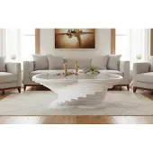 JVmoebel Couchtisch Weiß Bequem Praktisch Holz Wohnzimmer Komfort Praktisch Neu