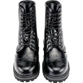 Brandit Boot Uni Budapester 10 Eyes schwarz Basics Leder EU39
