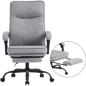 Dripio Ergonomischer Bürostuhl mit Fußstütze, 90-135° neigbar, bis 150 kg