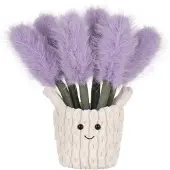 Merkloos Lavendel-Plüschtier für Kinder, 25 cm