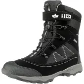 Lico Stiefel "Winterboot Sundsvall VS", Jungen, Gr. 36, wärmend, schwarz, Synthetik, Schuhe Stiefel