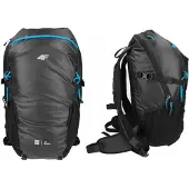 4F BACU140 Trekkingrucksack 40L Schwarz Outdoor