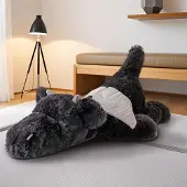 Merkloos Weicher, gefüllter Drachen-Plüschtier, 60 cm groß, für Kinder