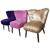AEA Chesterfield Sessel Designer Stuhl Polster Chaise Lounge Hocker Stühle