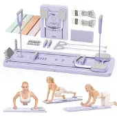 Merkloos Multifunktionales Pilates-Reformgerät, 8-in-1, für den Heimgebrauch