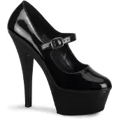 Pleaser KISS-280 Damen Pumps von , Schwarz EU 38, US 8