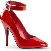 Pleaser SEDUCE-431 Damen Pumps von , Rot , EU 39, US 9