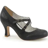Pin Up Couture FLAPPER-35 Damen Pumps von , Schwarz , EU 38, US 8