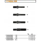 Beta 1742A/KRM5 Trzpienie do nitownicy M5 4 szt.