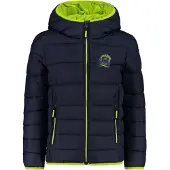 CMP Kinderjacke aus Nylon mit fester Kapuze, Nylon-Kinderjacke mit fester Kapuze