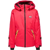 LEGO LegoTec Mädchen Skijacke coral red Gr. 110