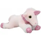 Norimpex Interaktives Plüsch-Einhorn Liegend mit Licht und Ton