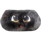 Warta WAR-513 Federmäppchen Felloptik mit Augen Design