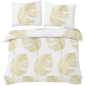 Piruu Bettwäsche-Set 140x200 cm Baumwollsatin mit Mustern