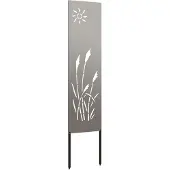 Syfax Garten Sichtschutz-Leinwand Rostoptik 32 x 140 cm