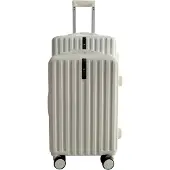 Markenlos Hartschalenkoffer Set von 2 Leandra in Weiß