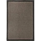 Syfax Outdoor-Teppich Flachgewebe 160x230 cm Dunkelbraun