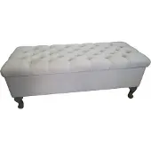 AEA Hocker Chaiselounge Fußhocker Beistellhocker Sitzbank Chesterfield Ottomane