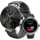 TOZO S8 Smartwatch Damen Herren mit Bluetooth-Anrufen Watch S8 Smartwatch Telefonfunktion Schwarz