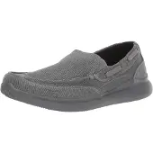 Propét Men's Viasol Loafer, Grey, 13 5E US