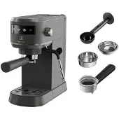 Electrolux E6EC1-6BST, Espressomaschine, 1 l, Kaffeepad, Gemahlener Kaffee, 1450 W, Schwarz