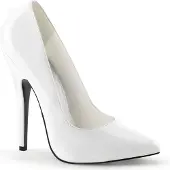Devious DOMINA-420 Damen Pumps von , Weiß , EU 38, US 8