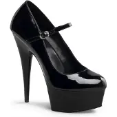 Pleaser DELIGHT-687 Damen Pumps von , Schwarz , EU 40, US 10